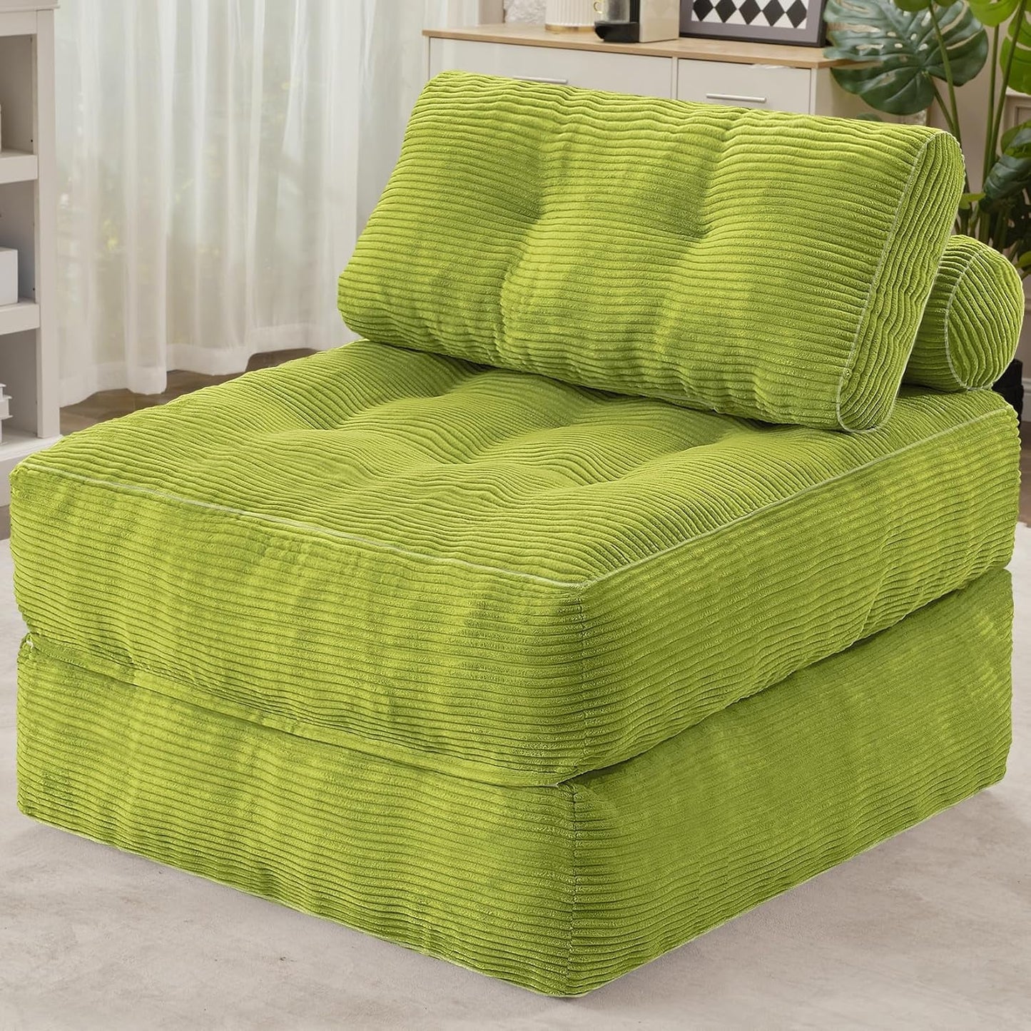 Emerald Convertible Sleeper Sofa Bed With Backrest