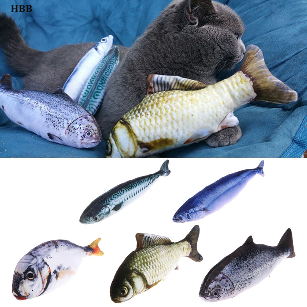 Playful Fish Cat Toy