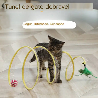 S-Curve Adventure Cat Tunnel