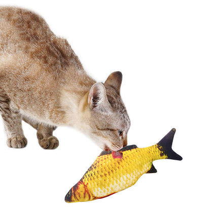 Playful Fish Cat Toy