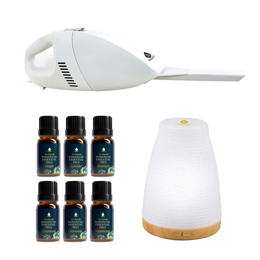 Pursonic Pet & Chill Essentials: Pet-Friendly Oils, USB Diffuser & Car Vacuum-0