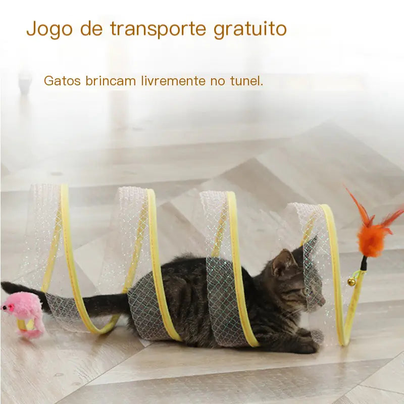 S-Curve Adventure Cat Tunnel