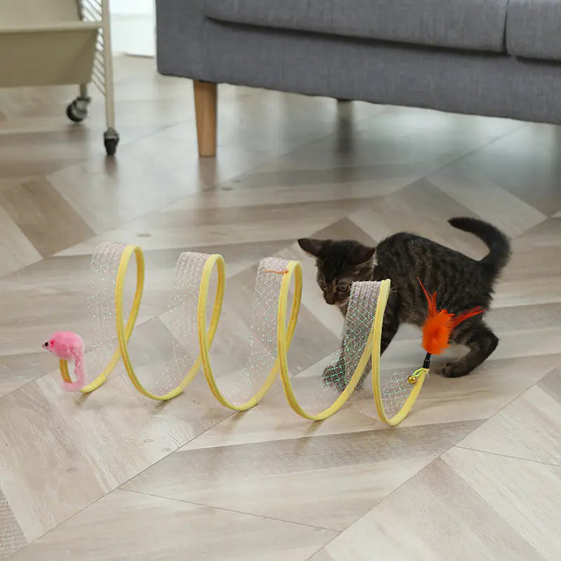 S-Curve Adventure Cat Tunnel