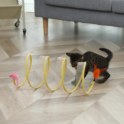 S-Curve Adventure Cat Tunnel