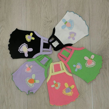 Radish-Themed Clothing for Cats and Dogs