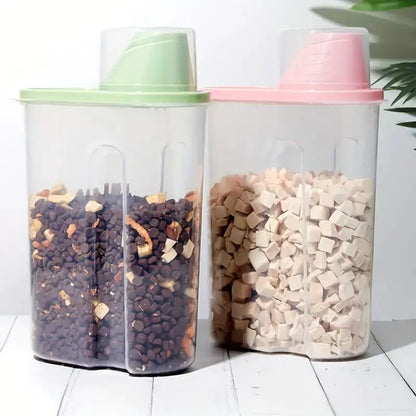 2.5L Pet Food Storage Bucket for Dogs and Cats