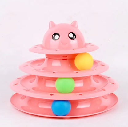 Triple Tier Cat Spinner