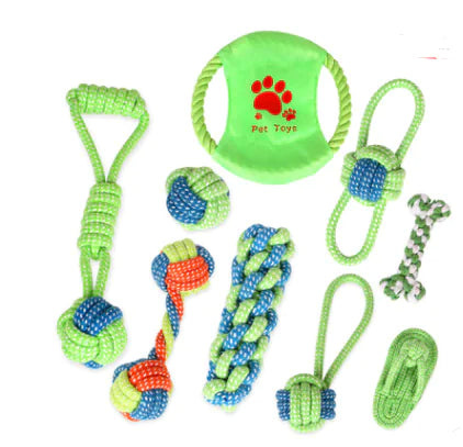 Cotton Knot Pet Chew Toy Bundle