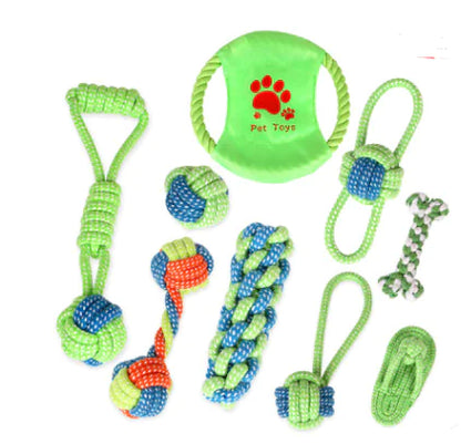 Cotton Knot Pet Chew Toy Bundle