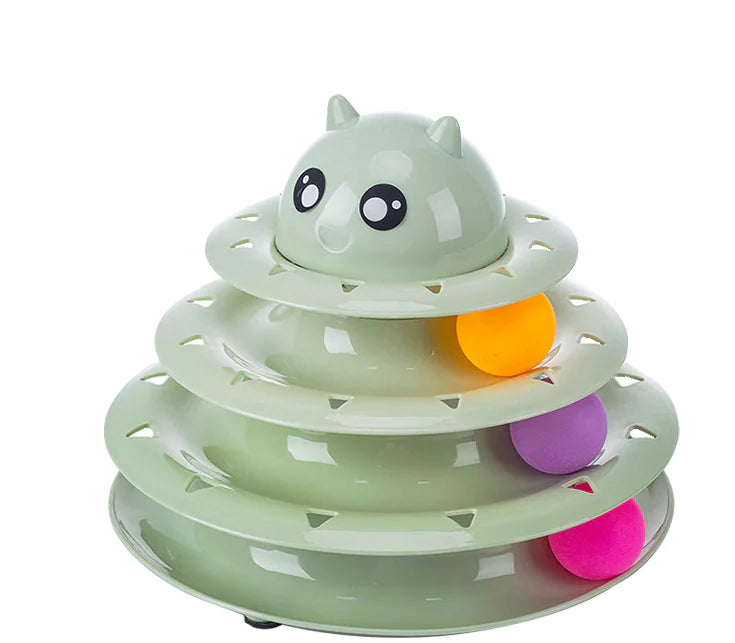 Triple Tier Cat Spinner