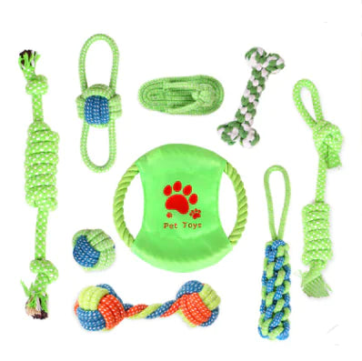 Cotton Knot Pet Chew Toy Bundle
