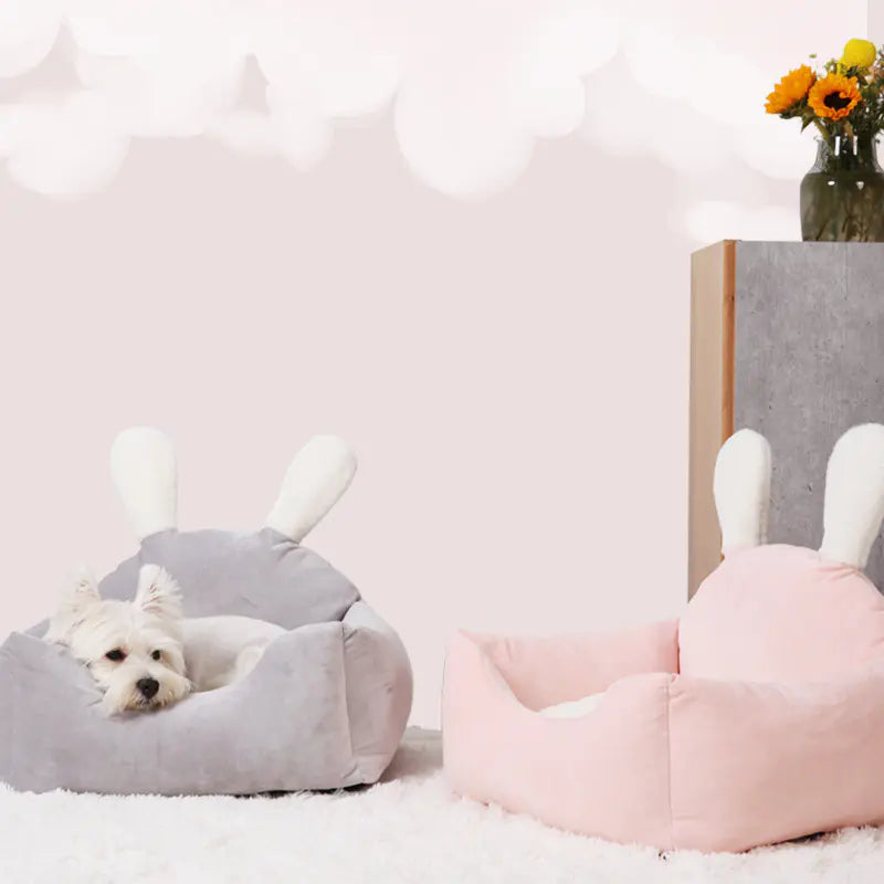 Universal Dog Bed with Washable Cushion for Pets