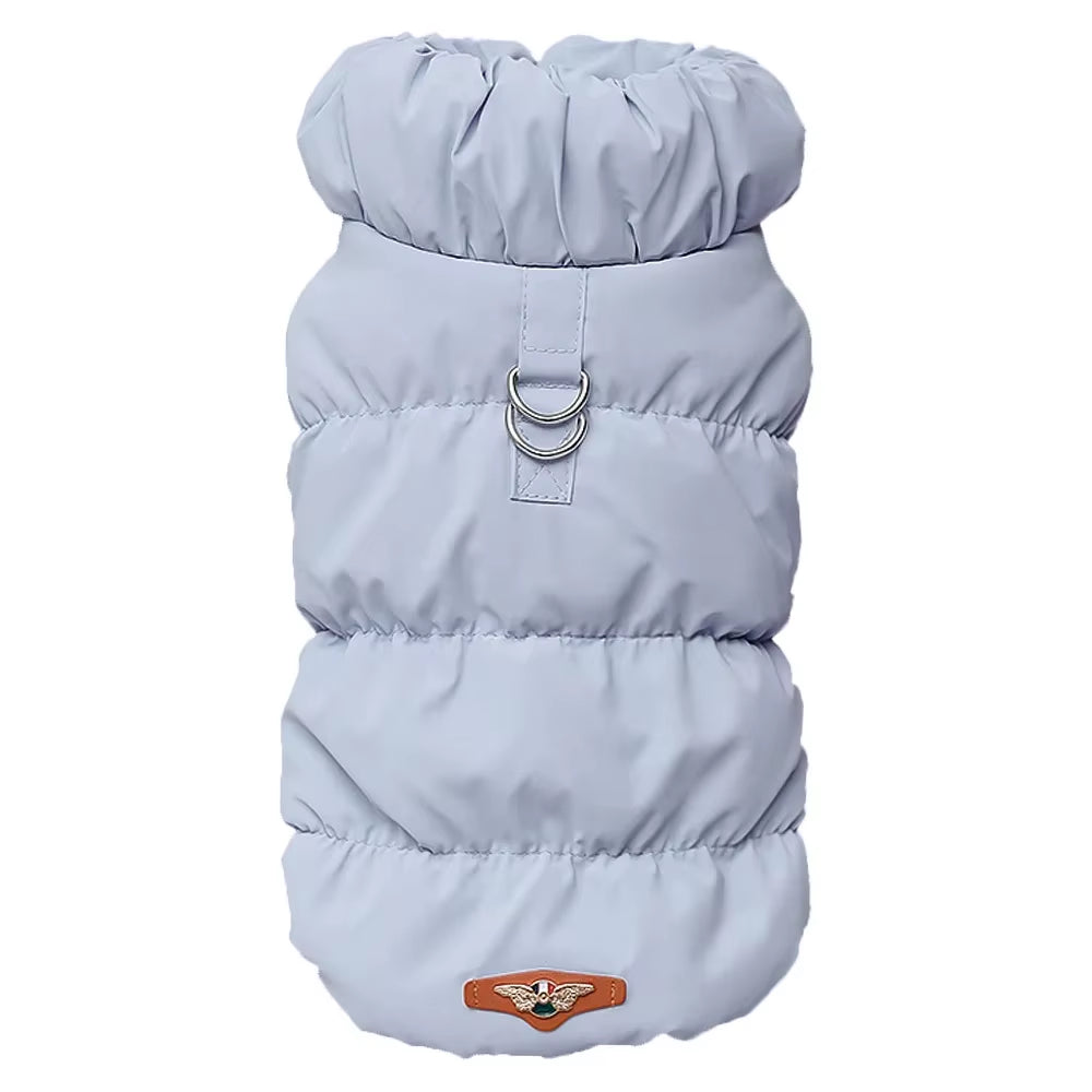 Soft Warm Dog Clothes Winter Padded Puppy Cat Coat Jacket for Small Medium Dogs Poodle Vest Pet Clothing