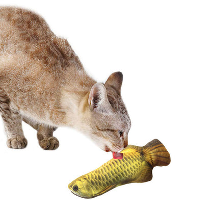 Playful Fish Cat Toy
