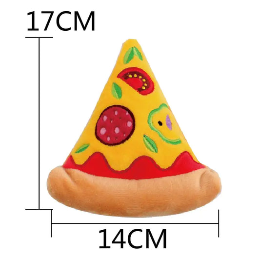 Chatty Burger Plush Dog Toy