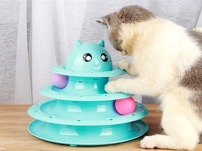 Triple Tier Cat Spinner