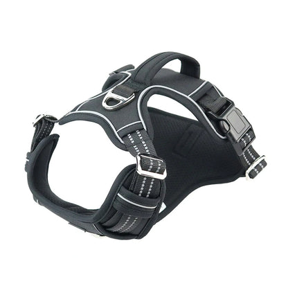 Durable Waterproof Pet Harness with Vertical Handle